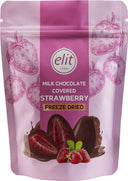 ELIT Milk Chocolate Covered Strawberry - Freeze Dried 80g (Case of 12)
