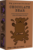 ARTISAN BISCUITS My Favourite Bear Chocolate Bear Biscuits 100g (Case of 12)