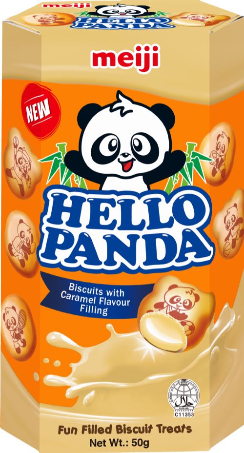 MEIJI Hello Panda - Caramel 50g