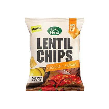 Eat Real Chilli & Lemon Lentil Chips