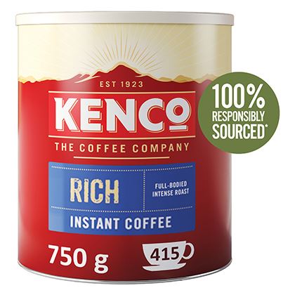 Kenco Rich Freeze Dried Instant Coffee Tin