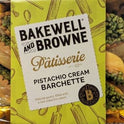 BAKEWELL AND BROWNE Pâtisserie  - Pistachio Cream Barchette 180g