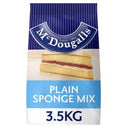 McDougalls Plain Sponge and Cup Cake Baking Mix (Case of 4)