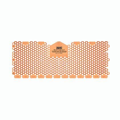 P-Wave Trough Urinal Screen Mango (Case of 1)