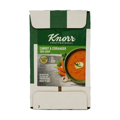 Knorr Professional 100% Soup Carrot & Coriander 12 Portions