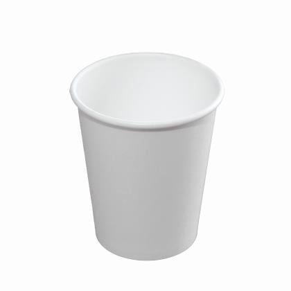 White Single Wall Hot Cup 8oz