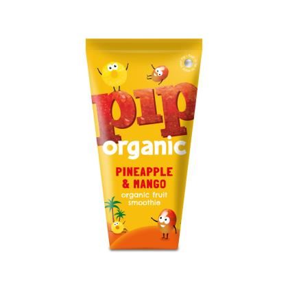 Pip Organic Pineapple & Mango Smoothie Kids Cartons 180ml (Case of 24)