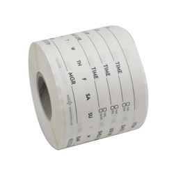 Use By Dissolving Label 50mm(2")x75mm(3")