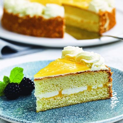 Everyday Favourites Lemon Gateau (Pre-cut)