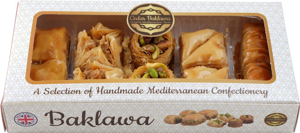 CEDAR BAKLAWA Baklawa Selection 200g - 1 Case