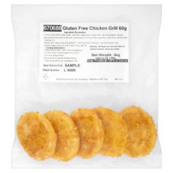 Redhouse Gluten Free Crumb Coated Chicken Grill (Case of 1)