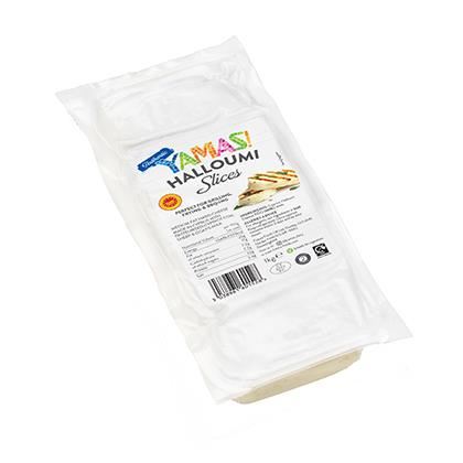 Yamas Halloumi slices