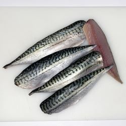 Rockport Boned Vacuum Packed Fresh Mackerel Fillets 60-80g - Order by 2pm Mon-Thurs for next delivery day (Case of 5)