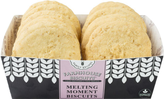 FARMHOUSE BISCUITS Melting Moment Biscuits 200g - 1 Case