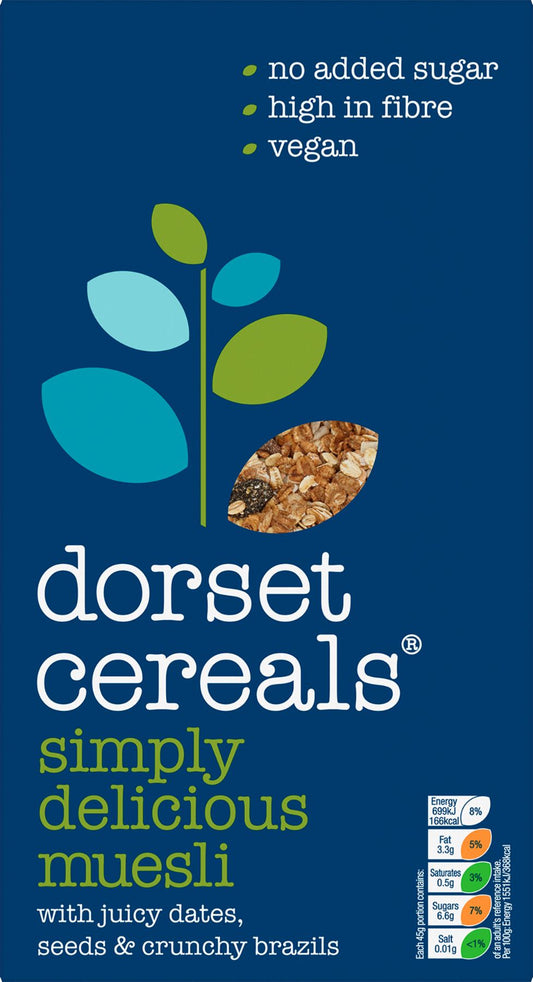 DORSET CEREALS Simply Delicious Muesli 650g - 1 Case