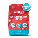 Wibble Strawberry Low Sugar & Vegan Flavour Jelly Crystals