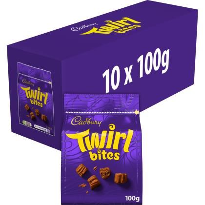 Cadbury Twirl Bites Chocolate Bag