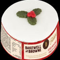BAKEWELL AND BROWNE 4 Inch Round Iced Fruit Cake 490g