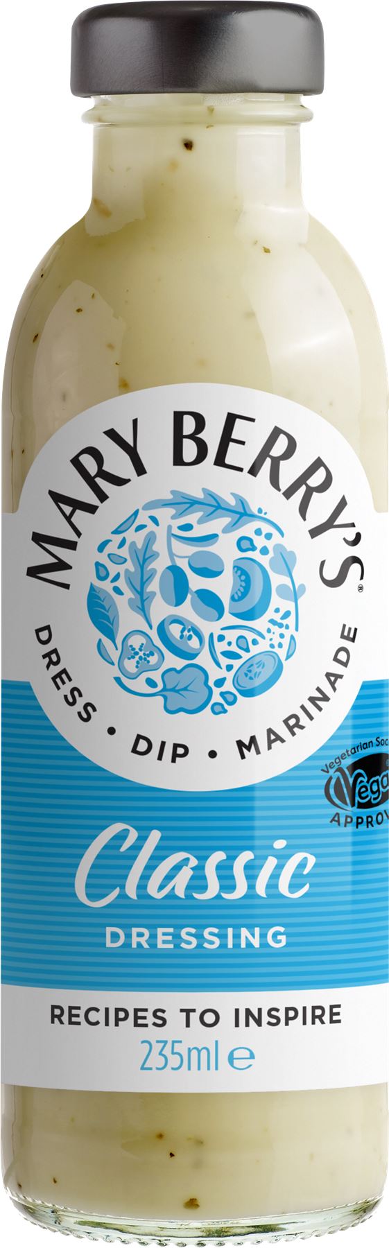 MARY BERRY'S Classic Salad Dressing 235ml - 1 Case