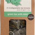TEAPIGS 15 Green Tea with Mint Tea Temples 37.5g