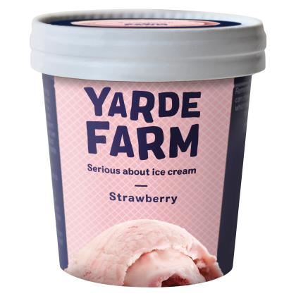 Yarde Farm Mini Tubs Strawberry Ice Cream