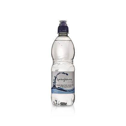 Springbourne Natural Mineral Water Still Sportscap (Case of 24)