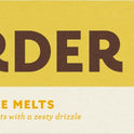BORDER Lemon Drizzle Melts 150g - 1 Case