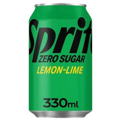Sprite No Sugar 330ml (Case of 24)