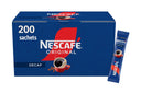 Nescafé Original Decaf Instant Coffee Sachets - 200 x 1.8g Sticks