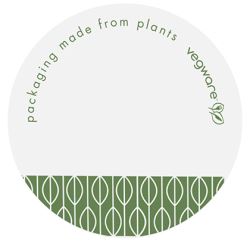 Round Write-On Compostable Sticker 45mm (Case of 1)