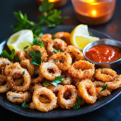 Nordic Seafood Lightly Battered Calamari (Case of 10)