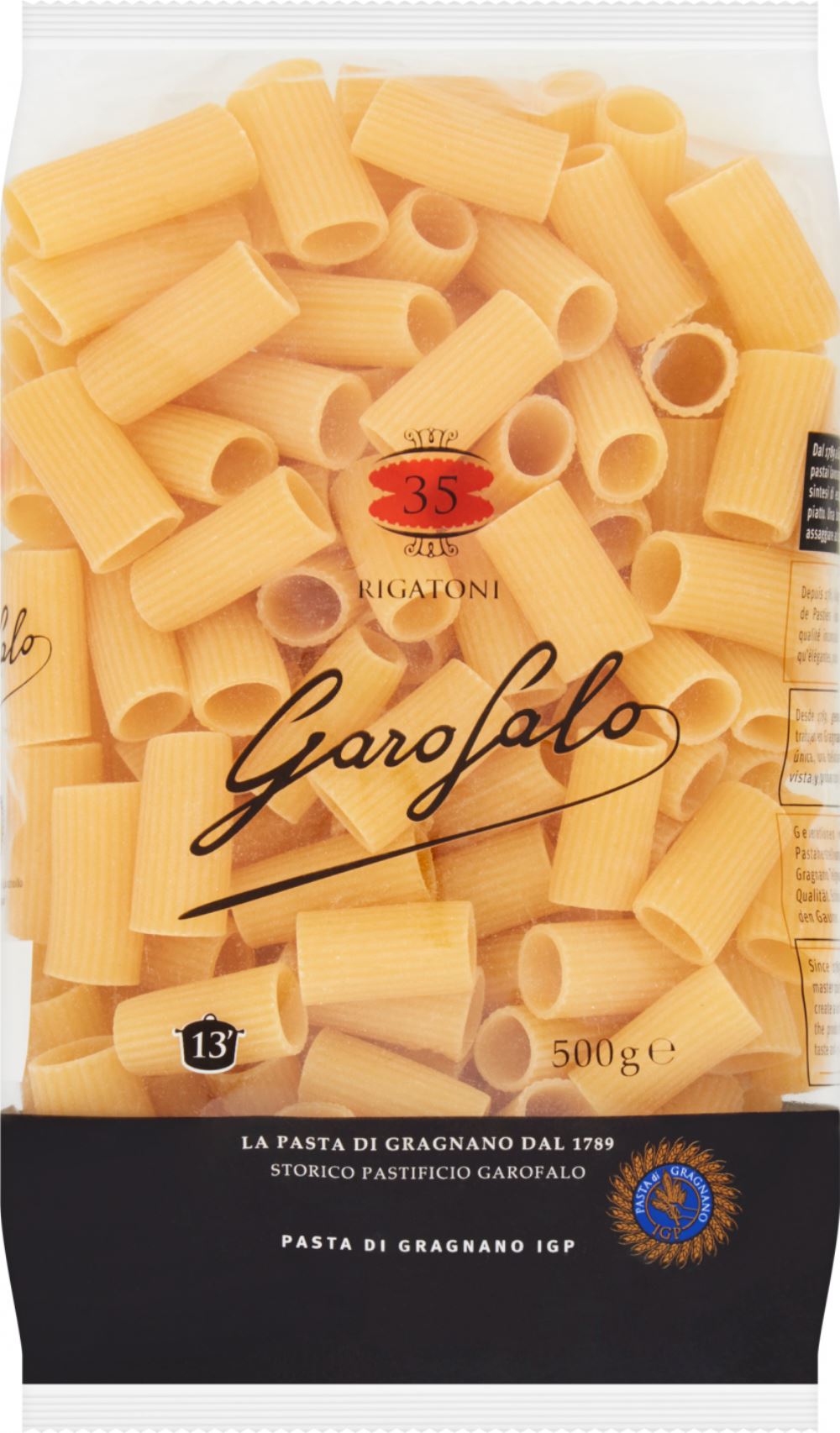 GAROFALO Rigatoni 500g - 1 Case