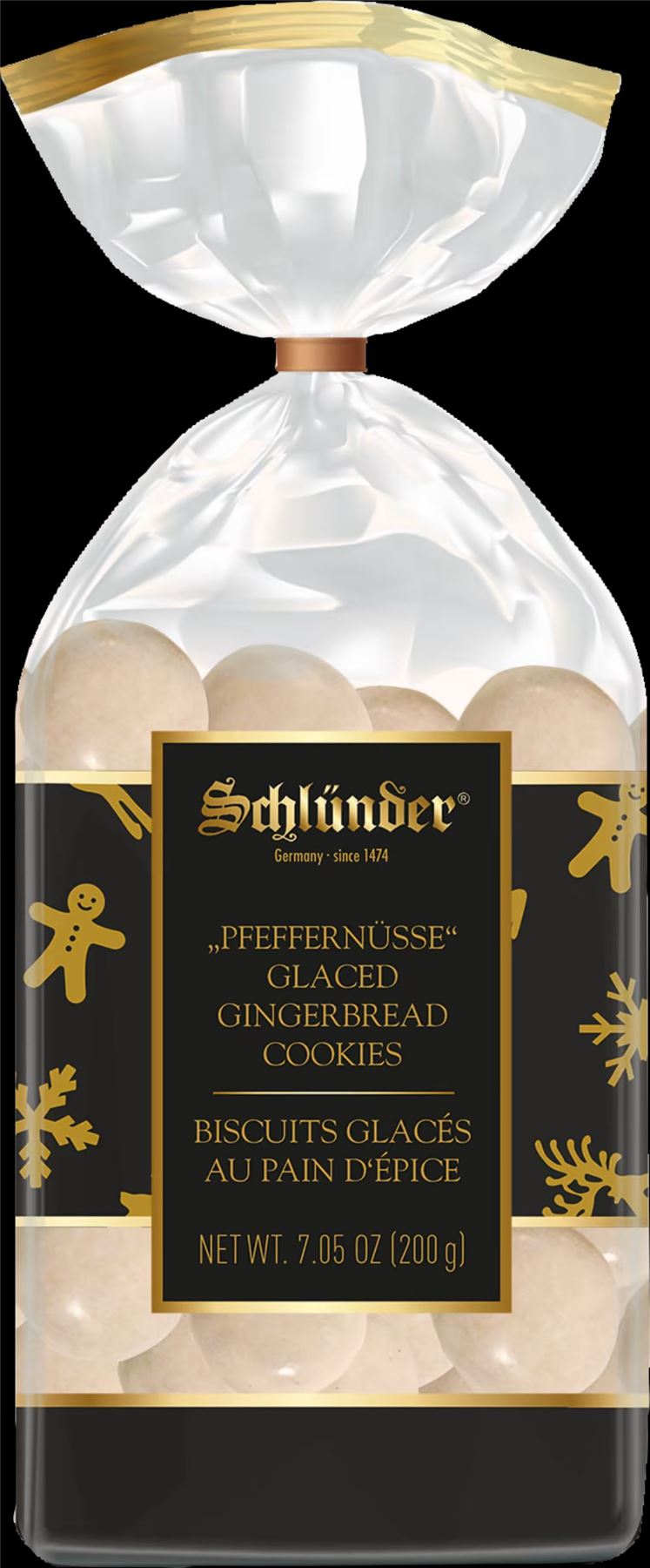SCHLUNDER Pfeffernüsse - Iced Gingerbread Cookies 200g
