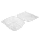 rPET Plastic Hinged Salad Container 375ml (Case of 1)