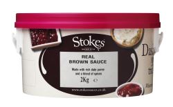 Stokes Real Brown Sauce (Case of 1)