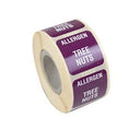 Tree Nuts Allergen Warning Label