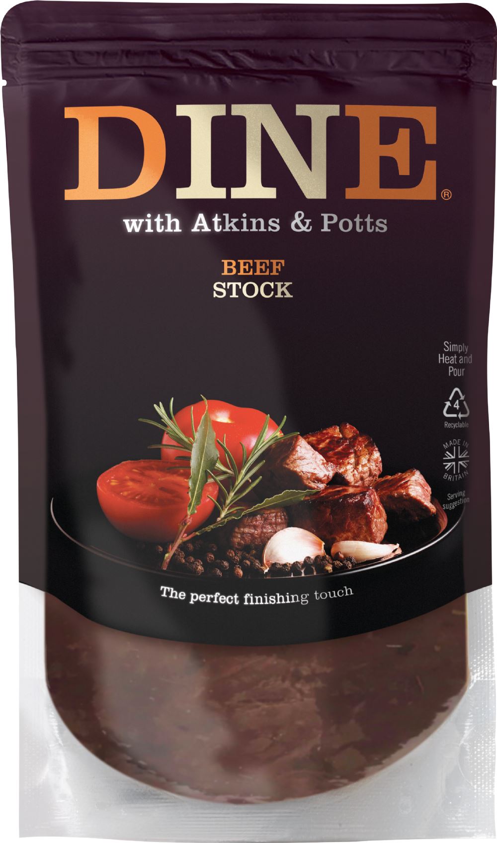ATKINS & POTTS Beef Stock 350g - 1 Case