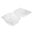 rPET Plastic Hinged Salad Container 500ml (Case of 1)