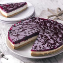 Mademoiselle Desserts Blackcurrant Cheesecake (Case of 6)