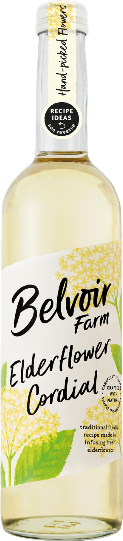 BELVOIR Elderflower Cordial 500ml - 1 Case