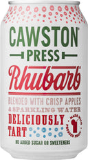 CAWSTON PRESS Sparkling Rhubarb & Apple Can 330ml (Case of 24)