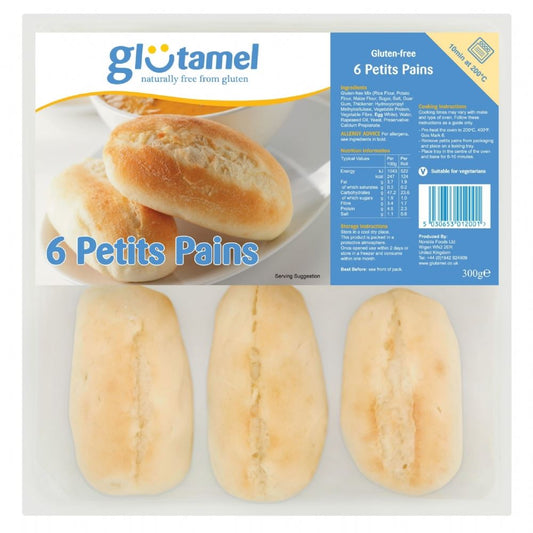 GLUTAMEL 6 Petits Pains 300g - 1 Case