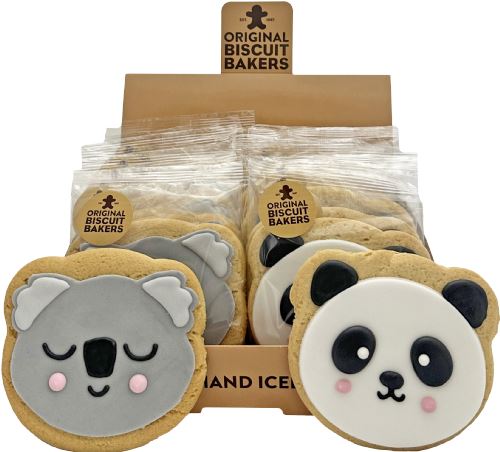 ORIGINAL BISCUIT BAKERS Panda & Koala Sugar Cookie 75g