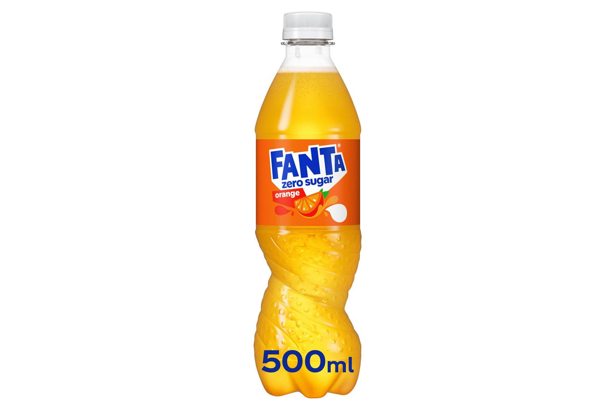Fanta Orange Zero 500ml (Case of 12)
