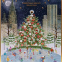 FARMHOUSE BISCUITS Assorted Biscuits in Winter City Skating Scene Tin 300g