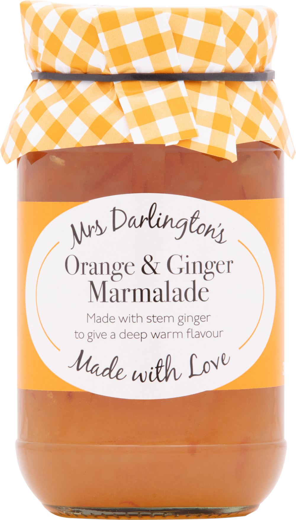 DARLINGTON'S Orange & Ginger Marmalade 340g - 1 Case
