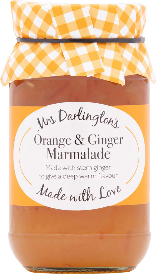 DARLINGTON'S Orange & Ginger Marmalade 340g - 1 Case