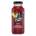Flawsome! Apple & Superberry cold-pressed juice Glass (Case of 12)