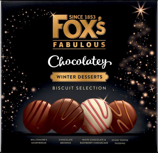 FOX'S Fabulous Chocolatey Winter Dessert Biscuit Selection 250g