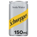 Schweppes Soda Water 150ml Can (Case of 24)